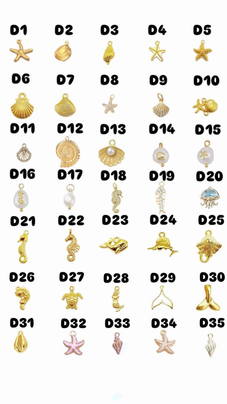 Custom Charm Bracelet - Build Your Own Charm Bracelet , Gold Plated Jewelry