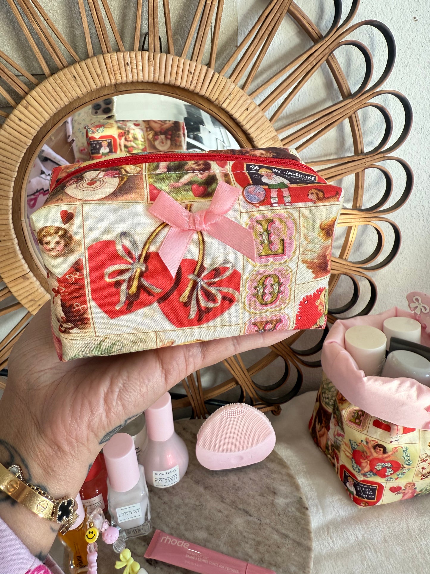 Cute Cupid Makeup Pouch