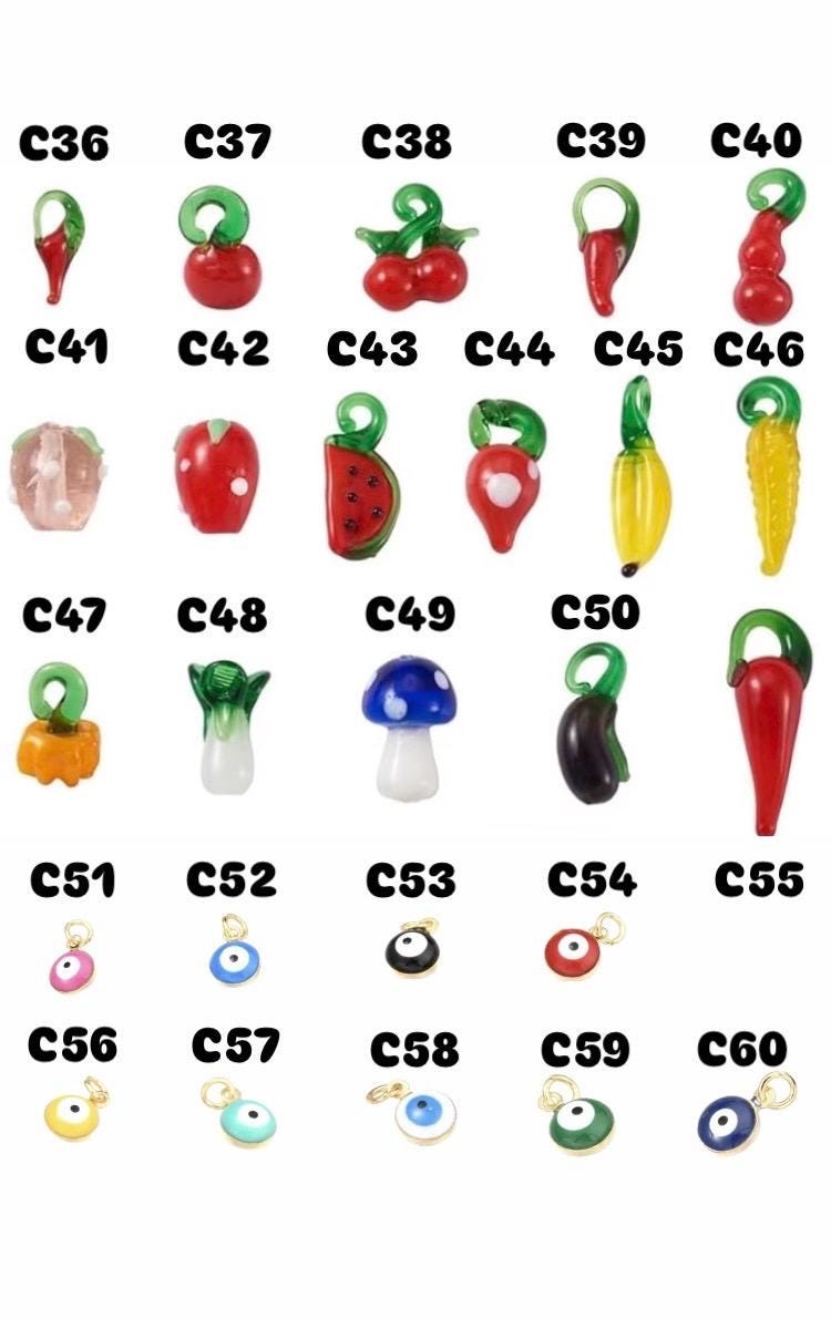 Custom Charm keychain - Build Your Own Charm keychain